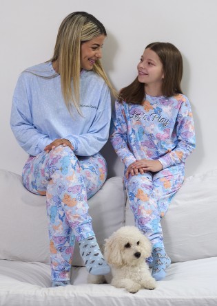 Pijama infantil manga larga... 2