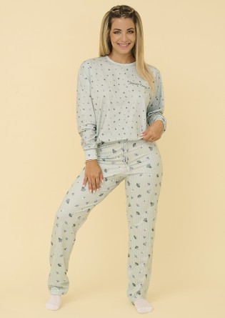 Pijama manga larga Madryn