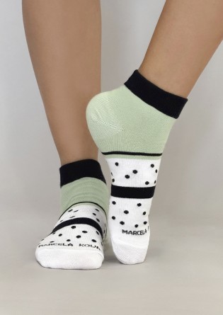 Soquete Lunares y Rayas