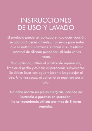 Pezonera de silicona 2
