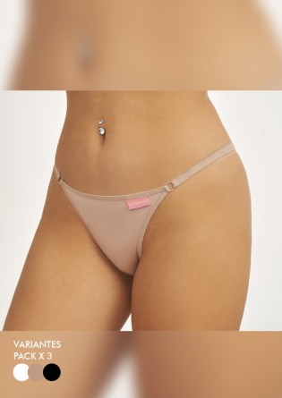 Tangaless microfibra Pack...