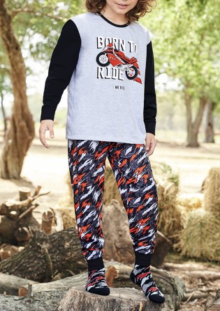 Pijama infantil Motokid