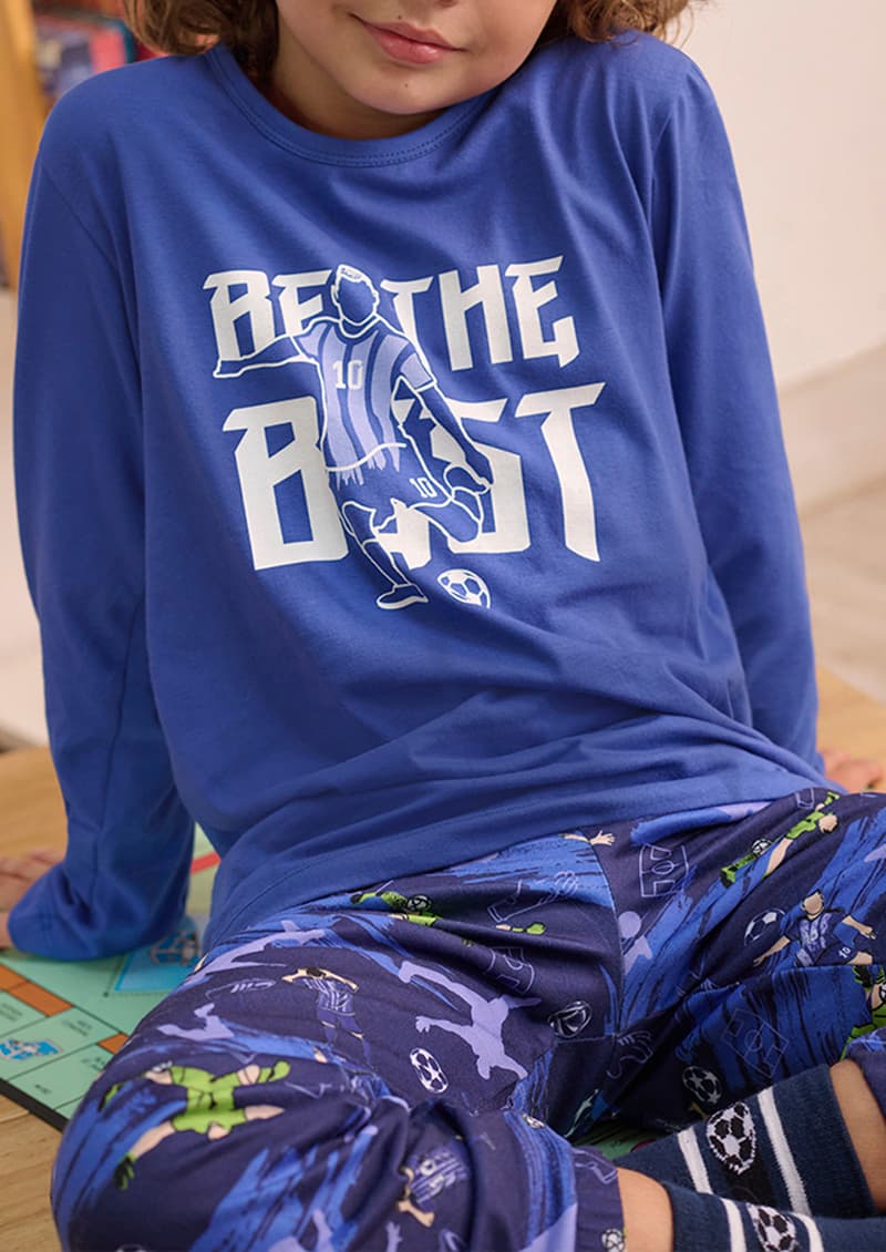 Pijama infantil manga larga Dibu - Foto 2 de 3