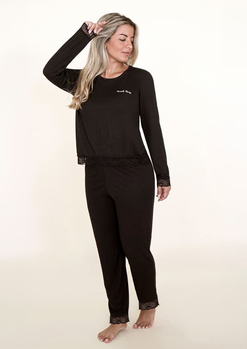 Pijama manga larga Gea - Imagen 1