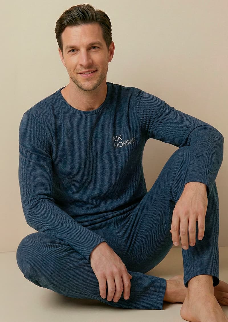 Pijama hombre manga larga Ciro - Imagen 1