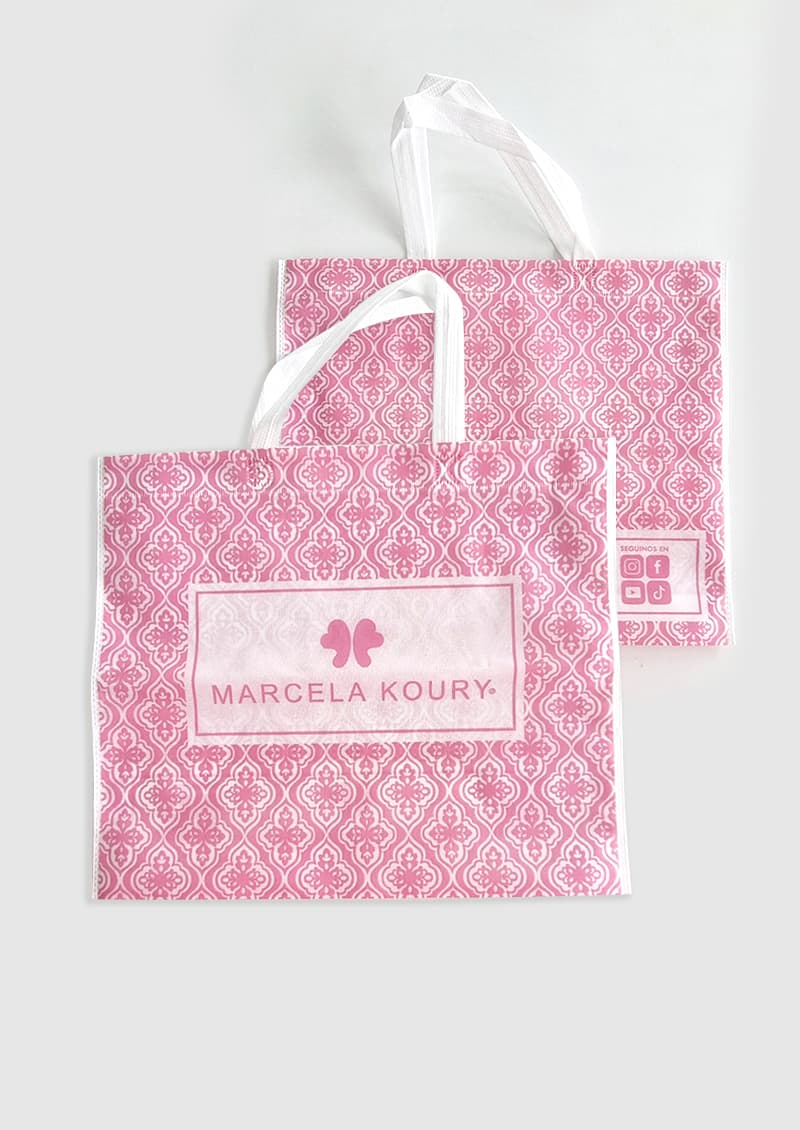 Bolsa de Tela Ecológica 45x40 con Logo - Imagen 1