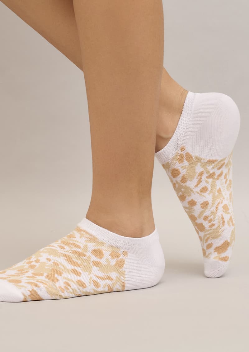 Medias invisible Savage algodón color caramelo vista frontal talle único - Make You